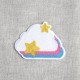 Ecusson glace et nuage - Nuage