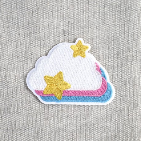 Ecusson glace et nuage - Nuage