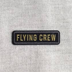 Ecusson flying crew - Noir