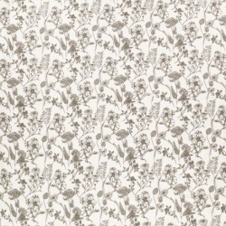 Tissu Nadine Coton 57fils Taupe