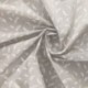 Tissu Plume Coton 57fils Gris 