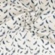 Tissu Plume Coton 57fils Indigo 