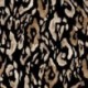 Tissu Toile Imprimée Viscose Caramel 