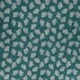 Tissu Ginko Coton 57fils Bleu Canard 