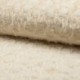 Tissu Mouton Bi Matiere Beige 