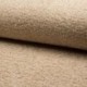 Tissu Mouton Frisé Brillant Beige 