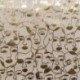 Tissu Toile Visage Foil Gold 