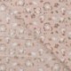 Tissu Popeline Imprimé Lapin Fond Nude