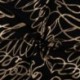 Tissu Milano Impression Lurex Frida Bronze 