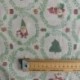 Tissu Hycu Toile Fond Coloris Lin Noel Vert 