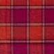 Tissu Lainage Carreaux Rouge