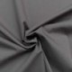 Tissu Percale Uni Cendre 