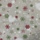 Tissu Imprimé Spirit Beige