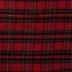Tissu Tartan Rouge