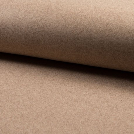 Tissu Jersey Brosse Tabac