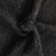 Tissu Fausse Fourrure Bouclette Noir 