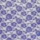 Tissu Dentelle Bleu Roi