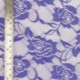 Tissu Dentelle Bleu Roi