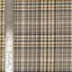 Tissu Twill Stretch Lourd Carreaux Beige et marron 