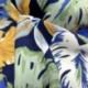 Tissu Viscose Fluide stretch Imprimée Feuilles