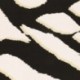 Tissu Rayonne Imprimée Noir et blanc 