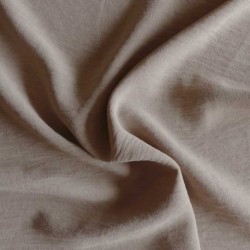 Tissu Polyester stretch Gaufré Soft Mastic 