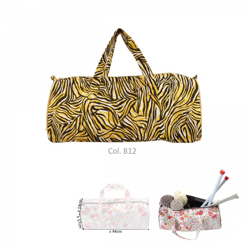 Sac tricot, ouvrages matelassé