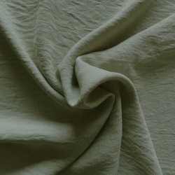 Tissu Polyester stretch Gaufré Soft Vert