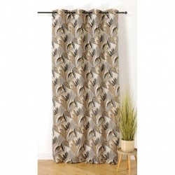 Tissu Jacquard Eden Moutarde 