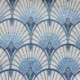 Tissu Jacquard Allover Allure Bleu Grande Largeur