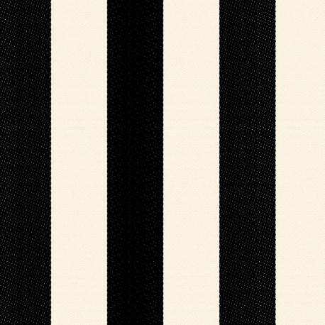 Tissu Jacquard Allover Burton Rayure Noir Blanc