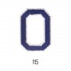 Lettres baton - Marine o