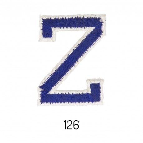 Lettres baton - Marine z