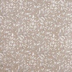 Tissu Aviary Imprime Beige 