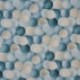 Tissu Pendalum Imprime Digital Indigo