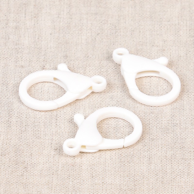 BESPORTBLE Lot De 50 Mini Mousquetons En Plastique Multi