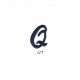 Lettres anglaises - Bleu q