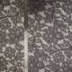 Tissu Dentelle Fleur 2 Gris 