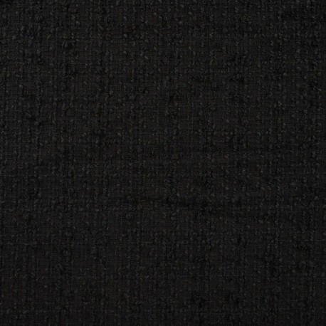 Tissu Boucle Tailleur Jenna Noir 