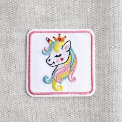 Ecusson animaux mignons - Licorne