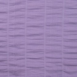 Tissu Coton Gaufré Brodé Julia Lila 