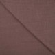 Tissu Double Gaze Effet Lin Marron