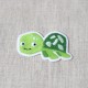 S ecusson petits animaux mignons - Tortue