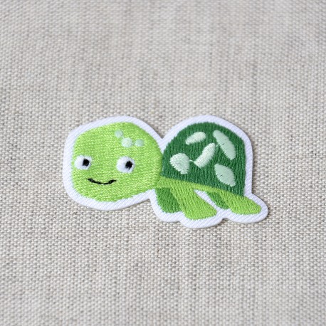 S ecusson petits animaux mignons - Tortue