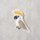 M ecusson oiseaux exotiques - Huppe