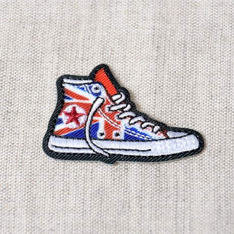 S ecusson baskets drapeaux - Union jack