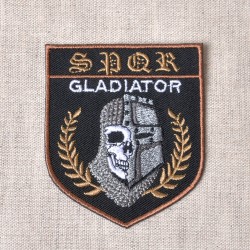 M ecusson blason tete de mort - Gladiator