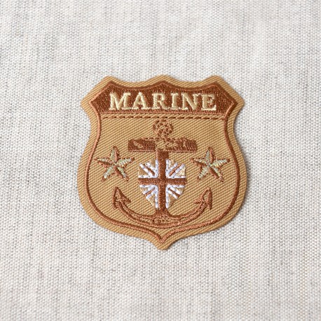 M ecusson blason marine - Camel