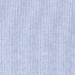 Tissu Chambray Fines Rayures Bleu Clair 