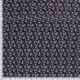 Tissu Popeline de Viscose Imprimé Fleurs Bleu marine 
